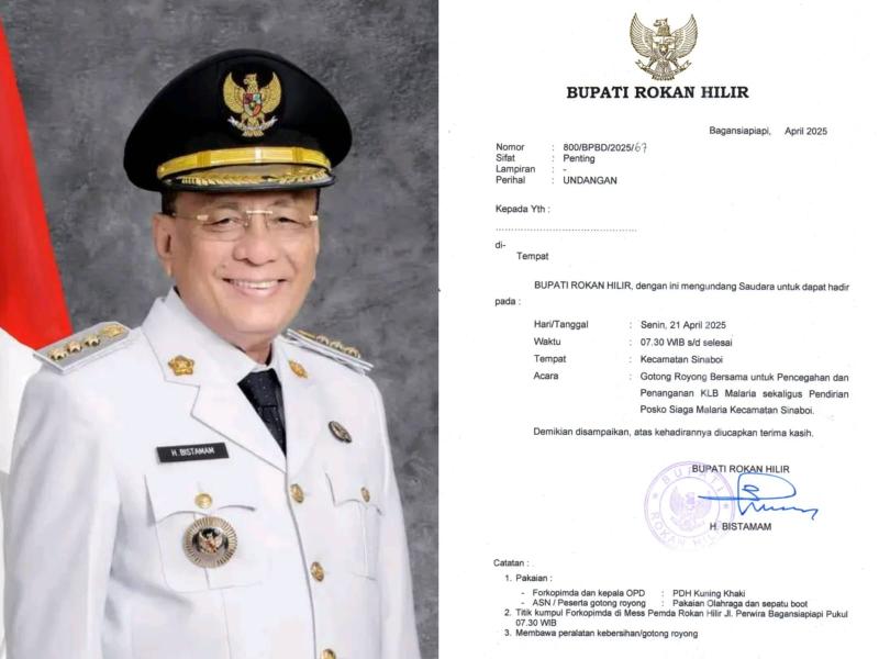 Kemenkes RI Apresiasi Gerak Cepat Bupati Rohil Hadapi KLB Malaria